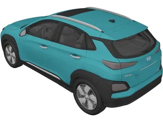 Hyundai Encino EV (2019) 3D Model preview