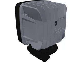 Nordic Scorpius Pro 445 Led Light 3D Model preview
