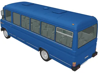 Mercedes-Benz O-309 (1979) 3D Model preview