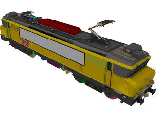 NS Class 1600 (1980) 3D Model preview