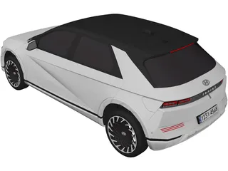 Hyundai IONIQ 5 (2022) 3D Model preview