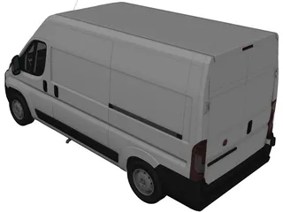 Fiat Ducato (2014) 3D Model preview