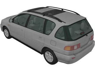 Toyota Picnic (1996) 3D Model preview