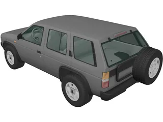 Nissan Terrano (1993) 3D Model preview