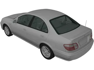Nissan Sunny Neo GL (2000) 3D Model preview