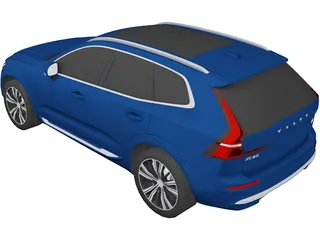 Volvo XC60 (2020) 3D Model preview