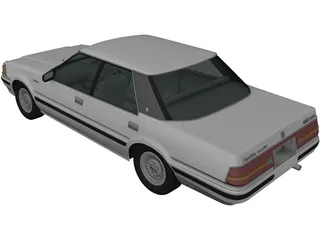 Toyota Crown (1983) 3D Model preview