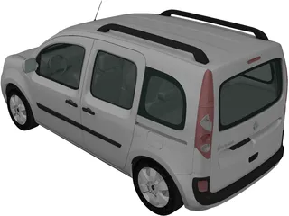 Renault Kangoo (2010) 3D Model preview