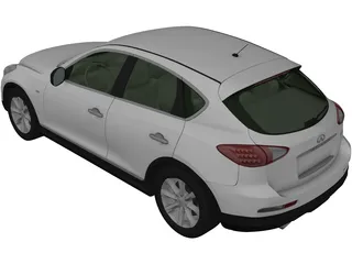 Infiniti EX 30d (2009) 3D Model preview