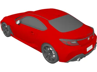Toyota GR 86 (2022) 3D Model preview