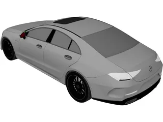Mercedes-Benz CLS AMG (2018) 3D Model preview
