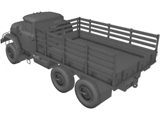 ZIL 131 (1966) 3D Model preview