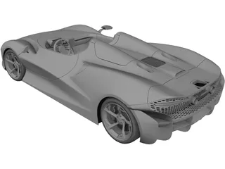 McLaren Elva (2021) 3D Model preview