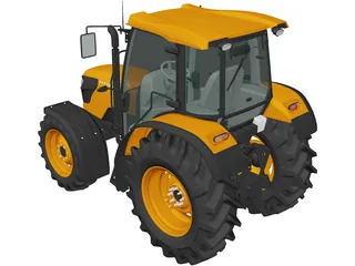 Kubota M7060 (2018) 3D Model preview