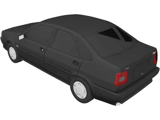 Fiat Tempra (1994) 3D Model preview