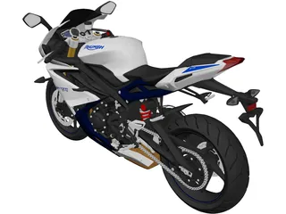 Triumph Daytona 675 (2014) 3D Model preview