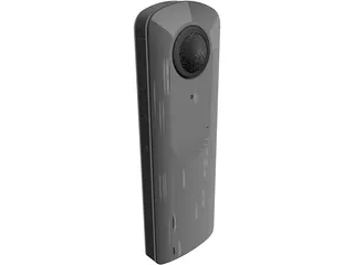 Ricoh Theta V 3D Model preview