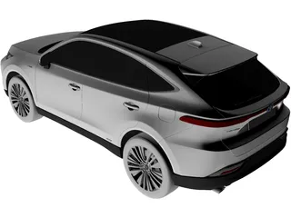 Toyota Venza (2021) 3D Model preview