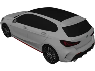 BMW 128ti 3D Model preview
