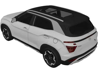 Hyundai ix35 CN (2021) 3D Model preview