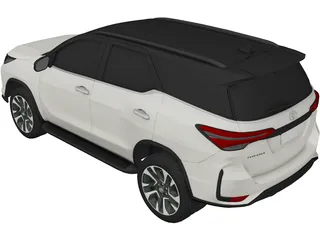 Toyota Fortuner (2020) 3D Model preview