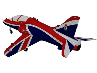 BAE Hawk T1 3D Model preview