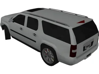 GMC Yukon 3D Model preview