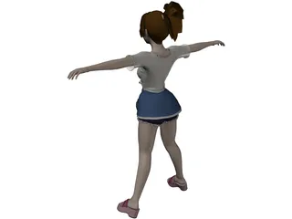Woman 3D Model preview