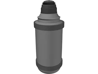 Thermos 3D Model preview