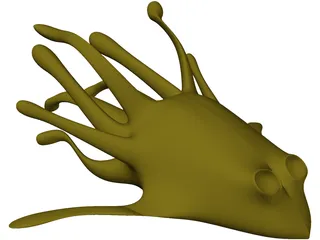 Extra Terrestial Fish 3D Model preview