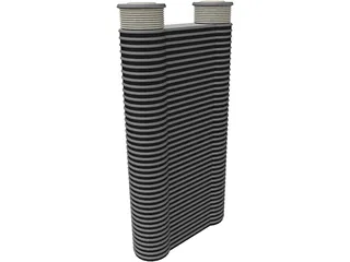 Gaza Egypt 3D Model preview