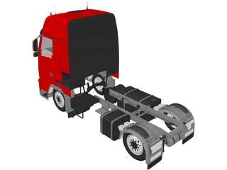 Volvo FH16 (2007) 3D Model preview