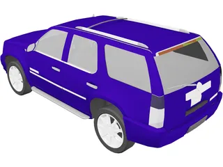 Cadillac Escalade (2007) 3D Model preview
