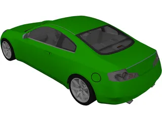 Infiniti G35 Coupe (2007) 3D Model preview