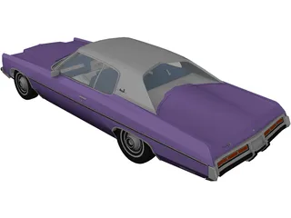 Chevrolet Impala (1972) 3D Model preview