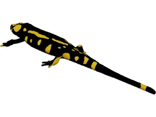 Salamandra 3D Model preview