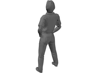 Man 3D Model preview