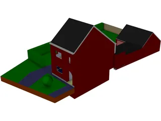 House 3D Model preview