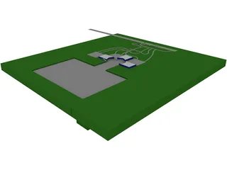 Airport 3D Model preview