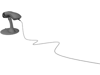 Metrologic Voyager MS 9520 3D Model preview