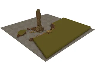 Star Wars Arena 3D Model preview