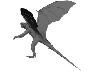 Dragon 3D Model preview