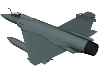 Dassault Mirage 2000-5 3D Model preview