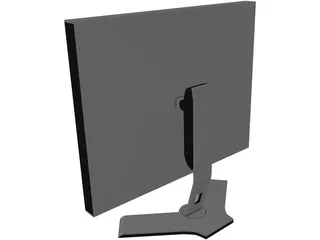Monitor Dell 3D Model preview