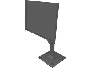 Hander TV 3D Model preview