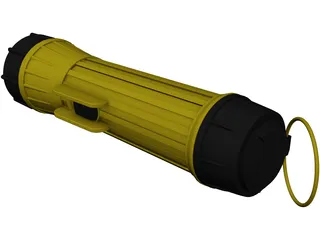 Flashlight 3D Model preview