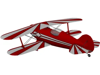 Pitts Special 3D Model preview