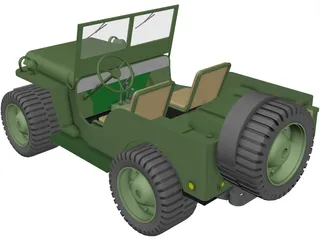 Jeep 3D Model preview