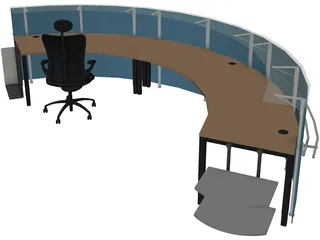 Reception 3D Model preview
