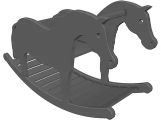 Horse 3D Model preview